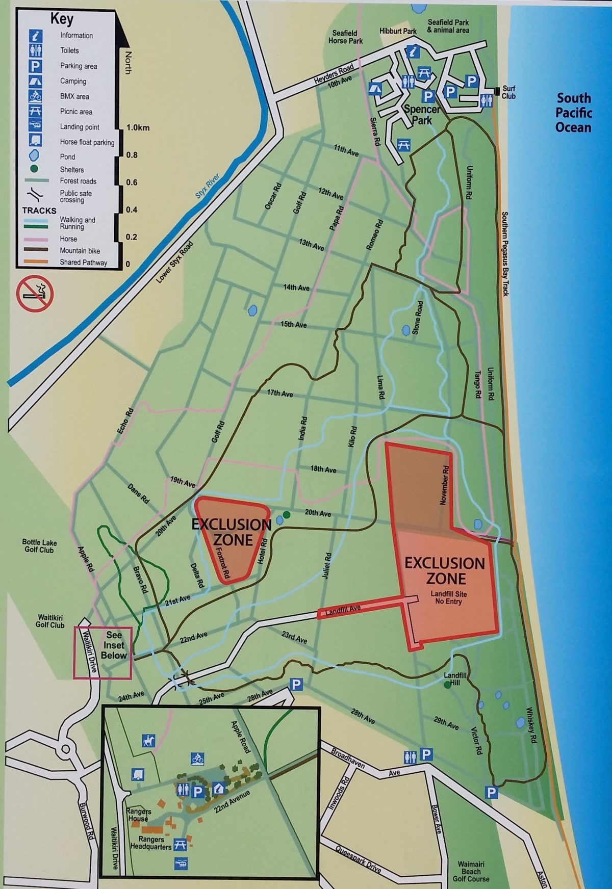 Hidden Treasures Bottle Lake Forest Park Cycling in Christchurch